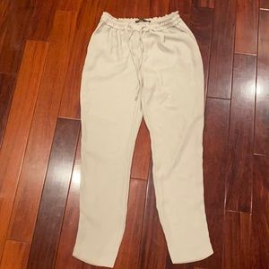 Zara Gray Chiffon Pants